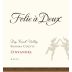 Folie a Deux Dry Creek Zinfandel 2011 Front Label