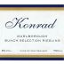 Konrad Bunch Selection Riesling 2009 Front Label