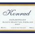 Konrad Bunch Selection Riesling 2007 Front Label
