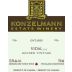 Konzelmann Vidal Golden Vintage 2013 Front Label