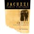 Jacuzzi Arneis 2012 Front Label