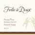 Folie a Deux Sonoma Coast Pinot Noir 2011 Front Label