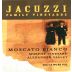 Jacuzzi Murphy Vineyard Moscato Bianco 2014 Front Label