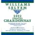 Williams Selyem Unoaked Chardonnay 2012 Front Label