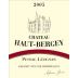 Chateau Haut-Bergey (1.5 Liter Magnum) 2005 Front Label