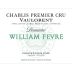 William Fevre Chablis Vaulorent Premier Cru 2012 Front Label
