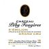 Chateau Peby Faugeres 2000 Front Label