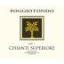 Poggiotondo Chianti Superiore 2011 Front Label