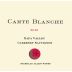 Nicholas Allen Wines Carte Blanche Cabernet Sauvignon 2010 Front Label