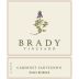 Brady Vineyard Cabernet Sauvignon 2011 Front Label