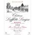 Chateau Laffitte Laujac 2008 Front Label