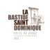 La Bastide Saint Dominique Cotes du Rhone Blanc 2012 Front Label
