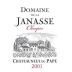 Domaine de la Janasse Chateauneuf-du-Pape Cuvee Chaupin 2001 Front Label