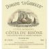 Domaine La Garrigue Cotes du Rhone Cuvee Romaine 2012 Front Label