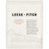 Leese-Fitch Sauvignon Blanc 2013 Front Label