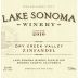 Lake Sonoma Winery Dry Creek Valley Zinfandel 2010 Front Label