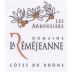 Domaine La Remejeanne Cotes-du-Rhone Rouge Les Arbousiers 2012 Front Label