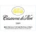 Casanova di Neri Brunello di Montalcino White Label 2009 Front Label