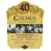 Caymus Napa Valley Cabernet Sauvignon (3 Liter Bottle - signed) 2012 Front Label