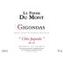 La Ferme du Mont Gigondas Cotes Jugunda 2010 Front Label