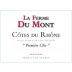 La Ferme du Mont Premier Cote 2012 Front Label