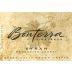 Bonterra Organically Grown Syrah 1997 Front Label