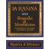 La Rasina Brunello di Montalcino Riserva 2010 Front Label