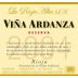 La Rioja Alta La Vina Ardanza Rioja Reserva 2004 Front Label