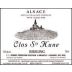 Maison Trimbach Clos Ste. Hune 1989 Front Label