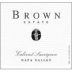 Brown Estate Cabernet Sauvignon 2001 Front Label