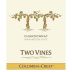 Two Vines Chardonnay 2011 Front Label
