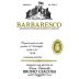 Bruno Giacosa Barbaresco 1999 Front Label