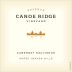 Canoe Ridge Reserve Cabernet Sauvignon 2011 Front Label