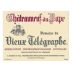 Domaine du Vieux Telegraphe Chateauneuf-du-Pape Telegramme 2011 Front Label