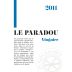 Le Paradou Viognier 2012 Front Label