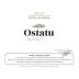 Ostatu Rioja Blanco 2013 Front Label