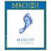 Barefoot Merlot Front Label