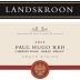 Landskroon Paul Hugo Red 2014 Front Label