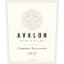 Avalon Napa Cabernet Sauvignon 2012 Front Label