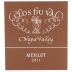 Clos du Val Merlot 2011 Front Label