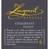 Langmeil Steadfast Shiraz 2012 Front Label