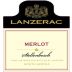 Lanzerac Merlot 2009 Front Label