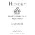 Hendry Block 7 and 22 Zinfandel 2011 Front Label