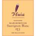 Huia Sauvignon Blanc 2013 Front Label