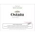 Ostatu Rioja Blanco 2012 Front Label