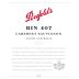Penfolds Bin 407 Cabernet Sauvignon 2011 Front Label