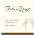 Folie a Deux Dry Creek Zinfandel 2012 Front Label