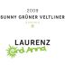 Laurenz V Laurenz und Anna Sunny Gruner Veltliner 2009 Front Label
