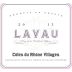 Lavau Cotes du Rhone 2013 Front Label
