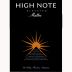 High Note Elevated Malbec 2012 Front Label